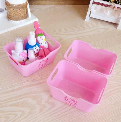 Hello Kitty Storage Basket - Small & Decorable